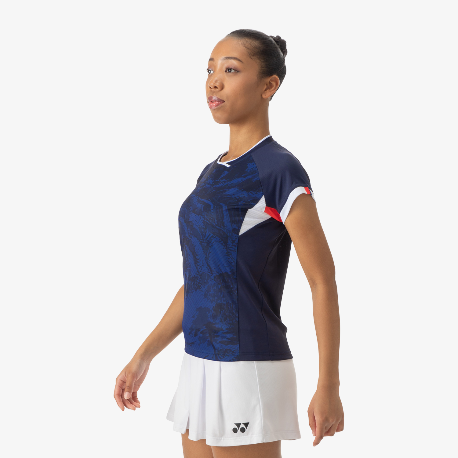 Yonex Women's Game Shirts 20794 (Navy Blue)