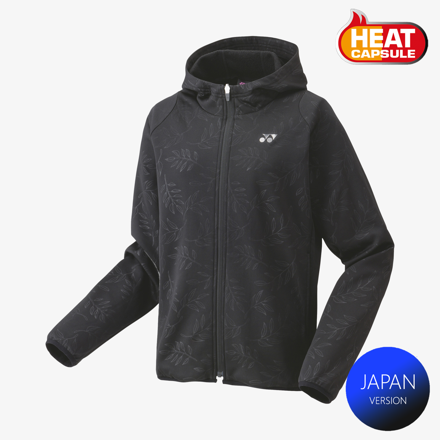 Yonex Women's Knitted Warm-Up Hoodie 58112 (Black)