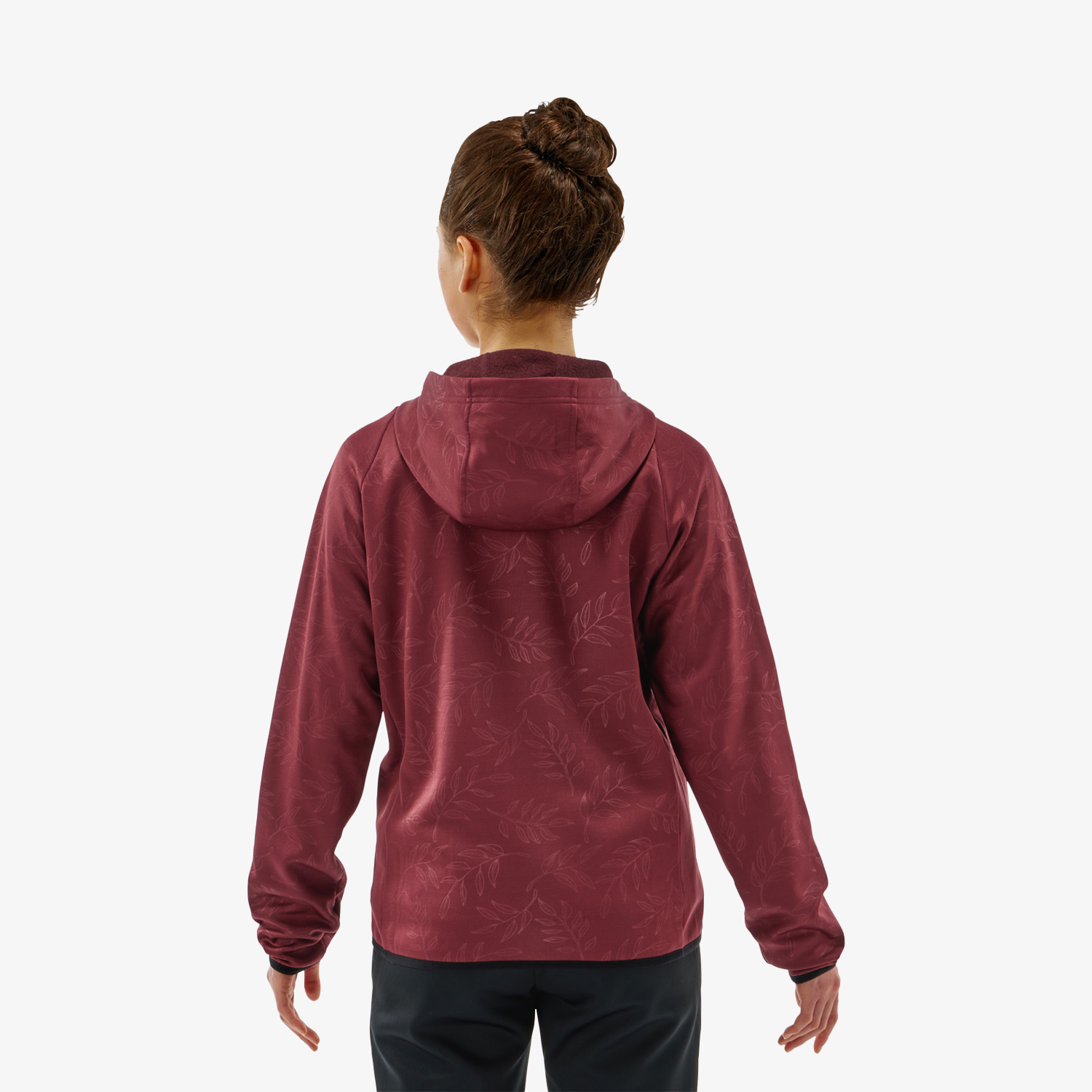 Yonex Women's Knitted Warm-Up Hoodie 58112 (Dark Wine)