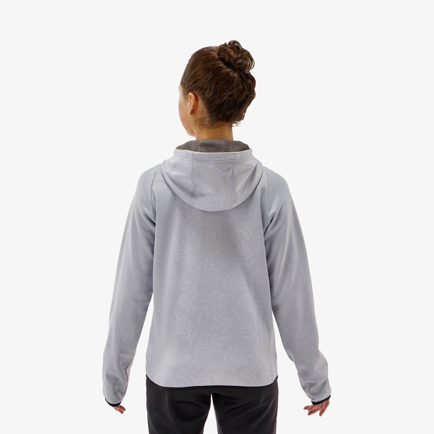 Yonex Women's Knitted Warm-Up Hoodie 58112 (Silver Gray)