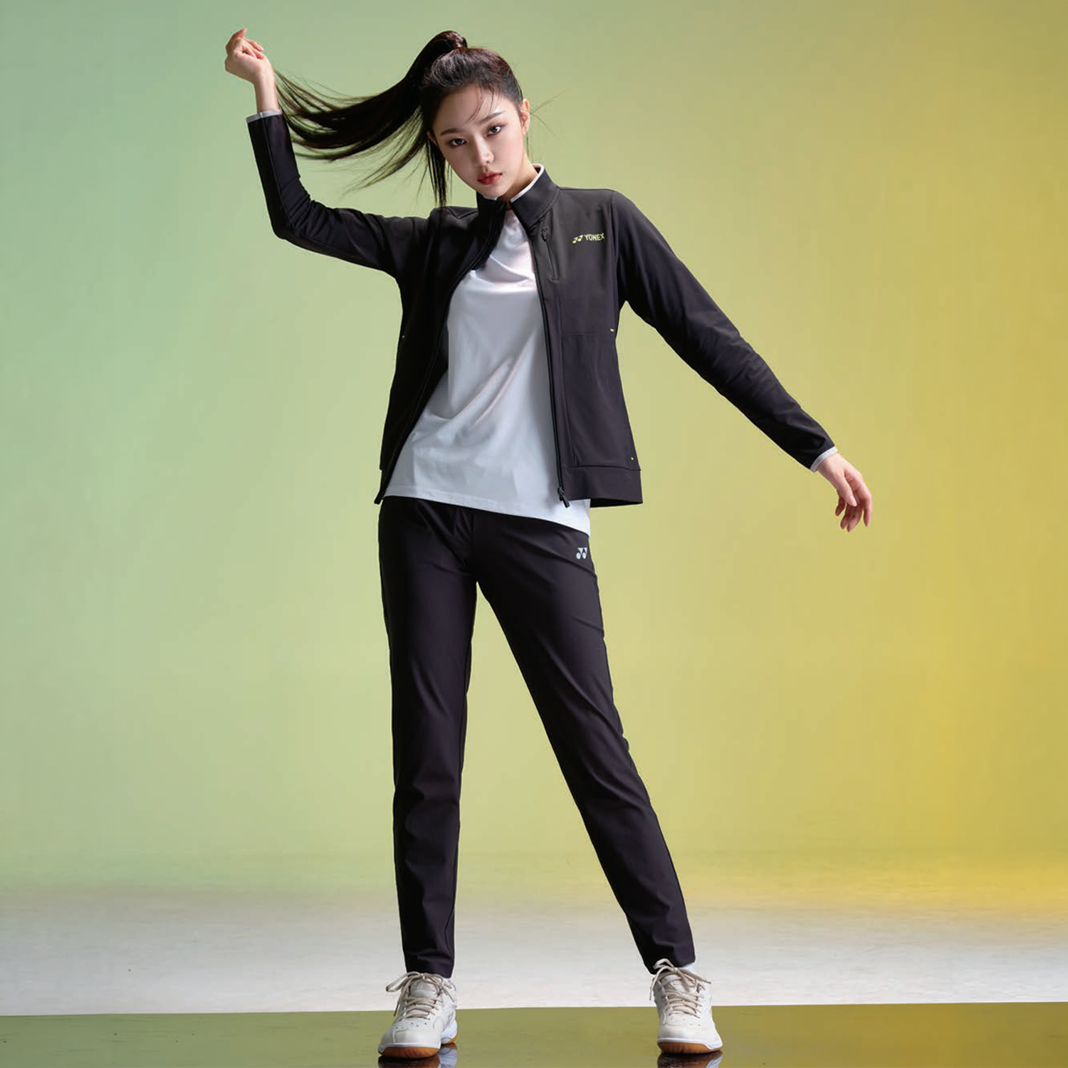 Yonex Women's Pants 241WP004F (Dark Charcoal)