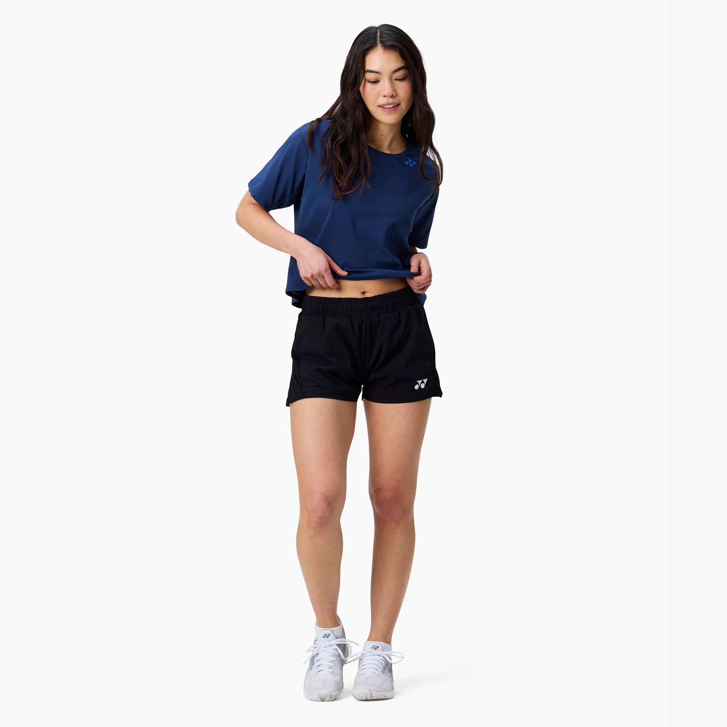 Yonex Women's Shorts With Inner Shorts YW0047 (Black)