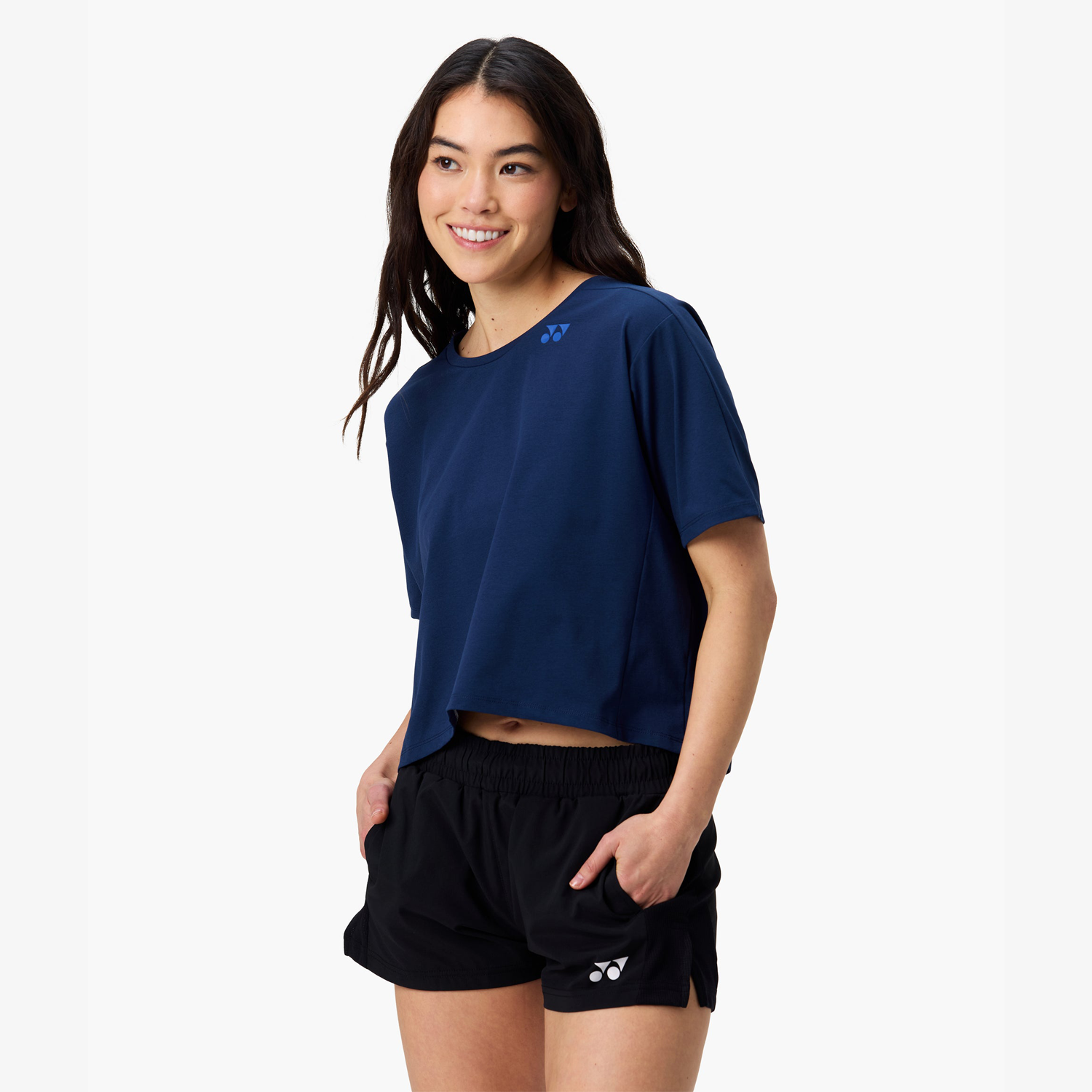 Yonex Women's Shorts With Inner Shorts YW0047 (Black)