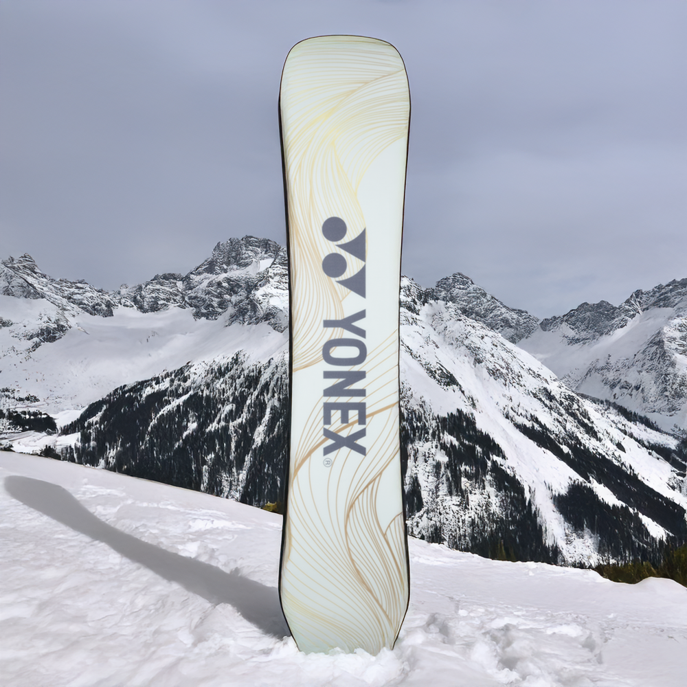 Yonex Women's Snowboard Declic (Grayish Beige) – JoyBadminton Yonex Women's Snowboard Declic (Grayish Beige) – JoyBadminton