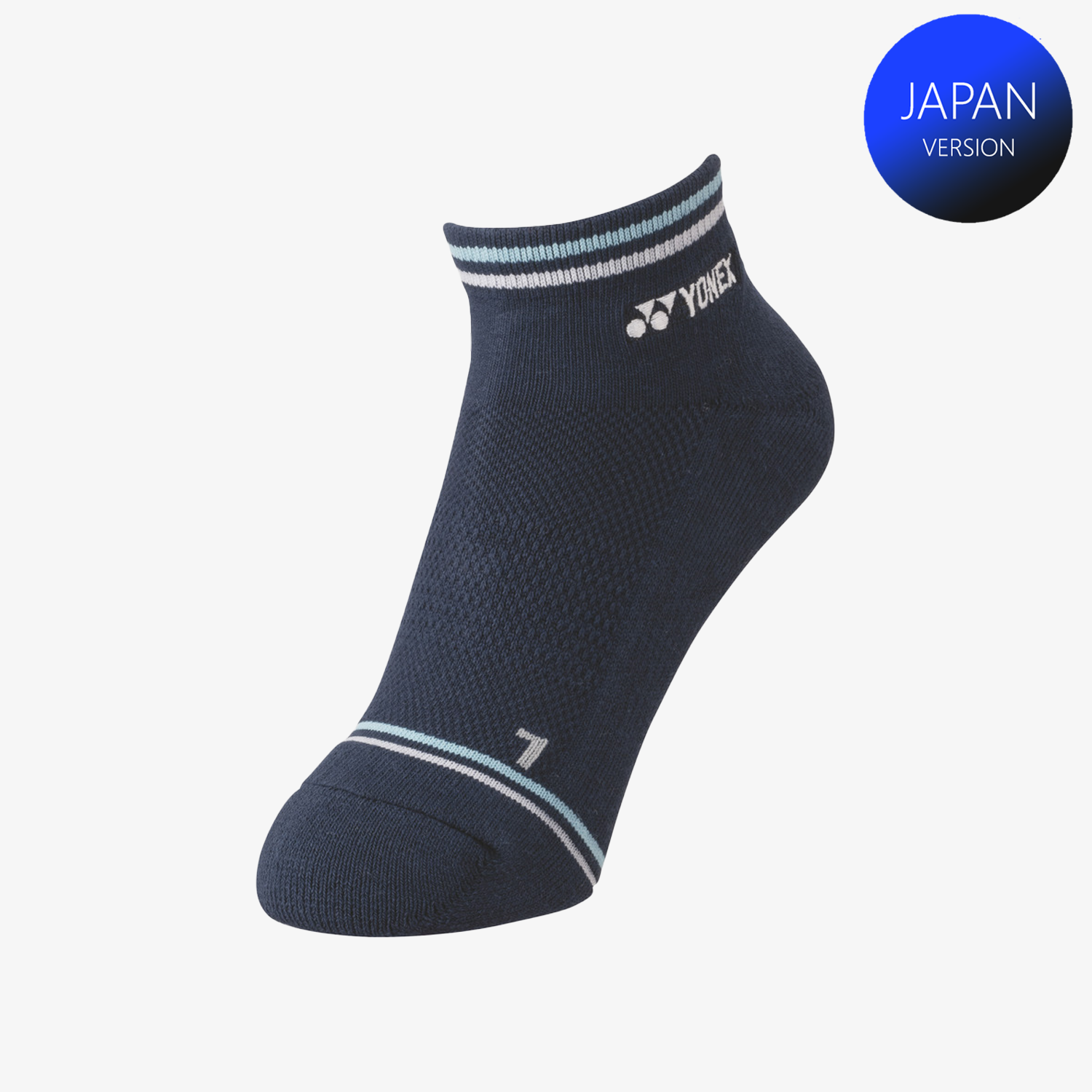 Yonex Women's Sport Low-Cut Socks 29181NICB (Navy/Ice Blue) S
