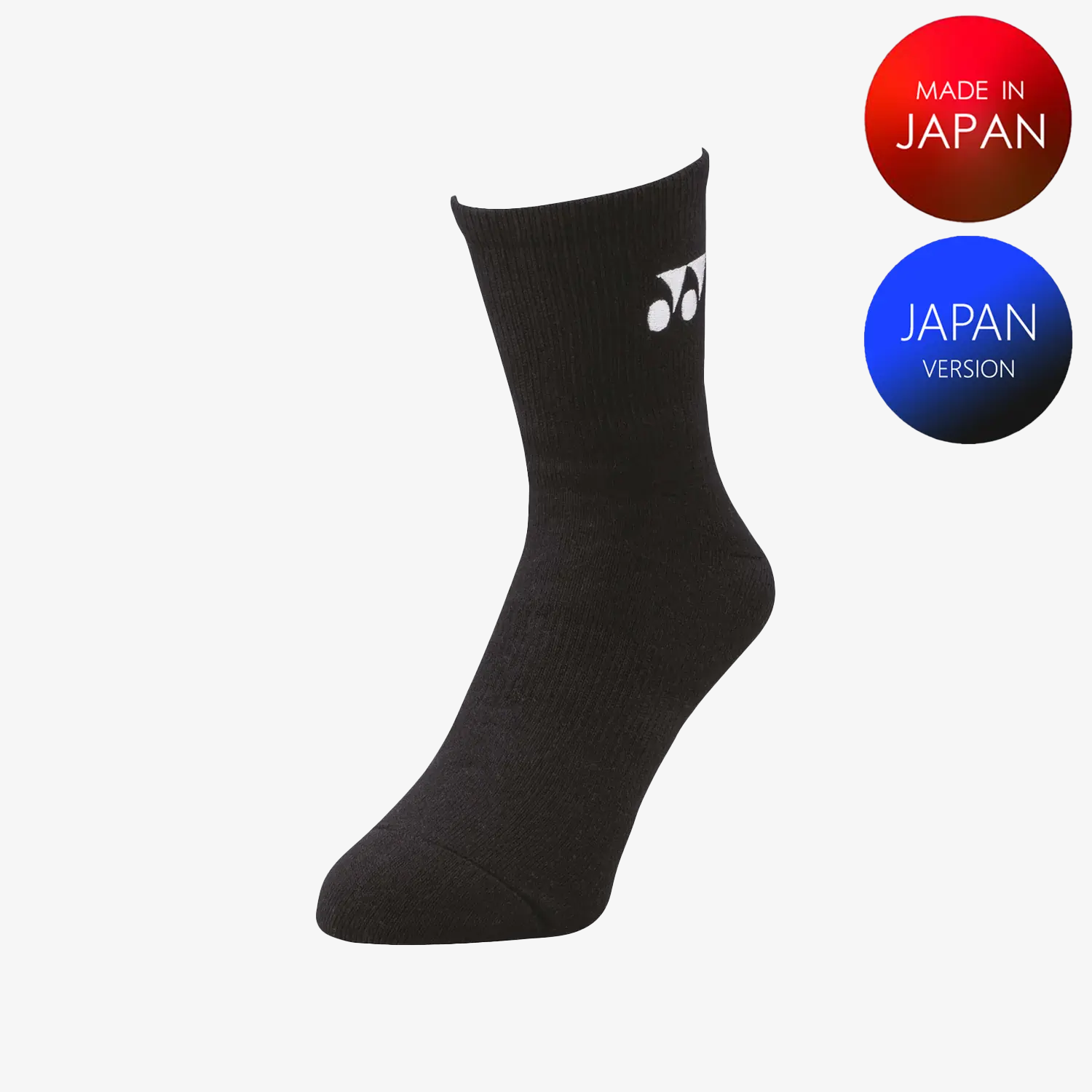 Yonex Women's Sports Crew Socks 29122 (Black) S