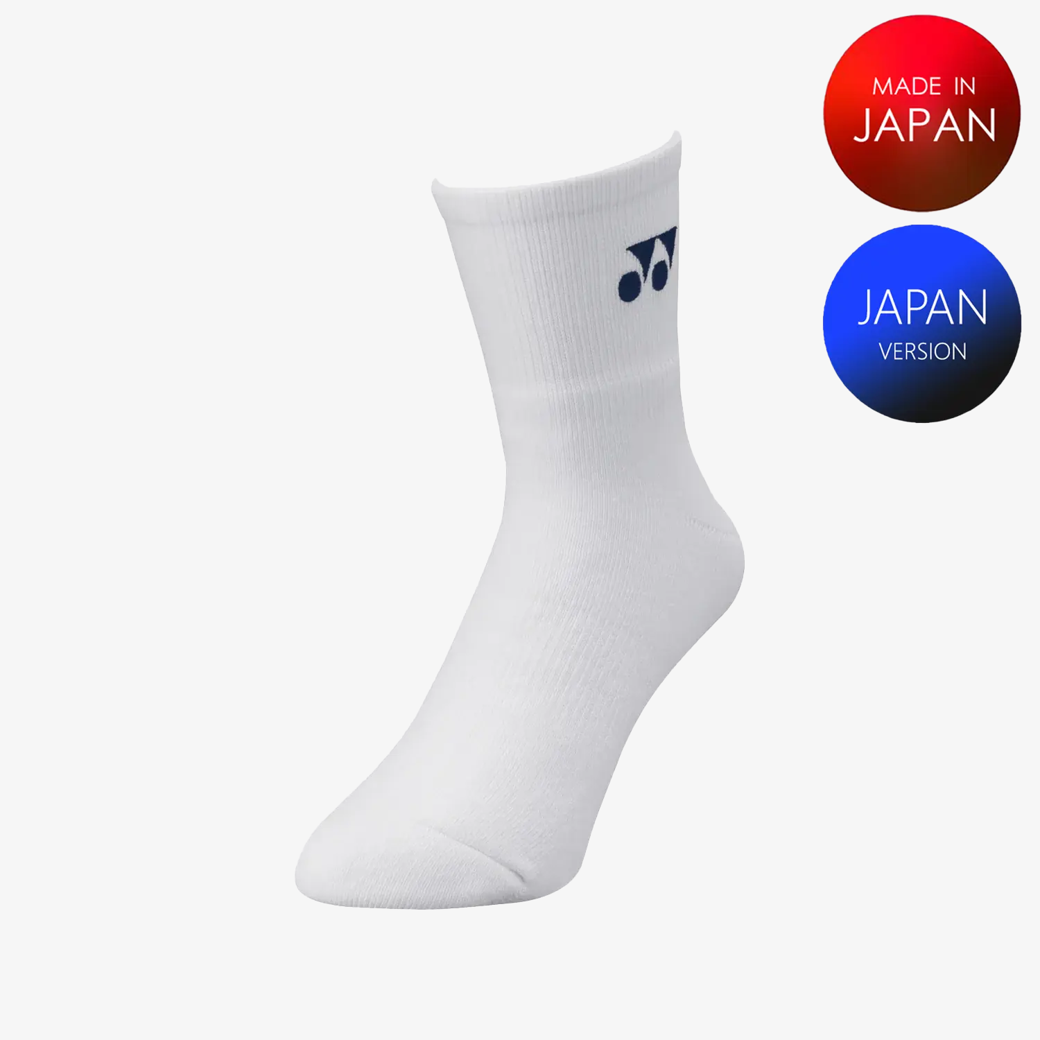 Yonex Women's Sports Crew Socks 29122 (White) S