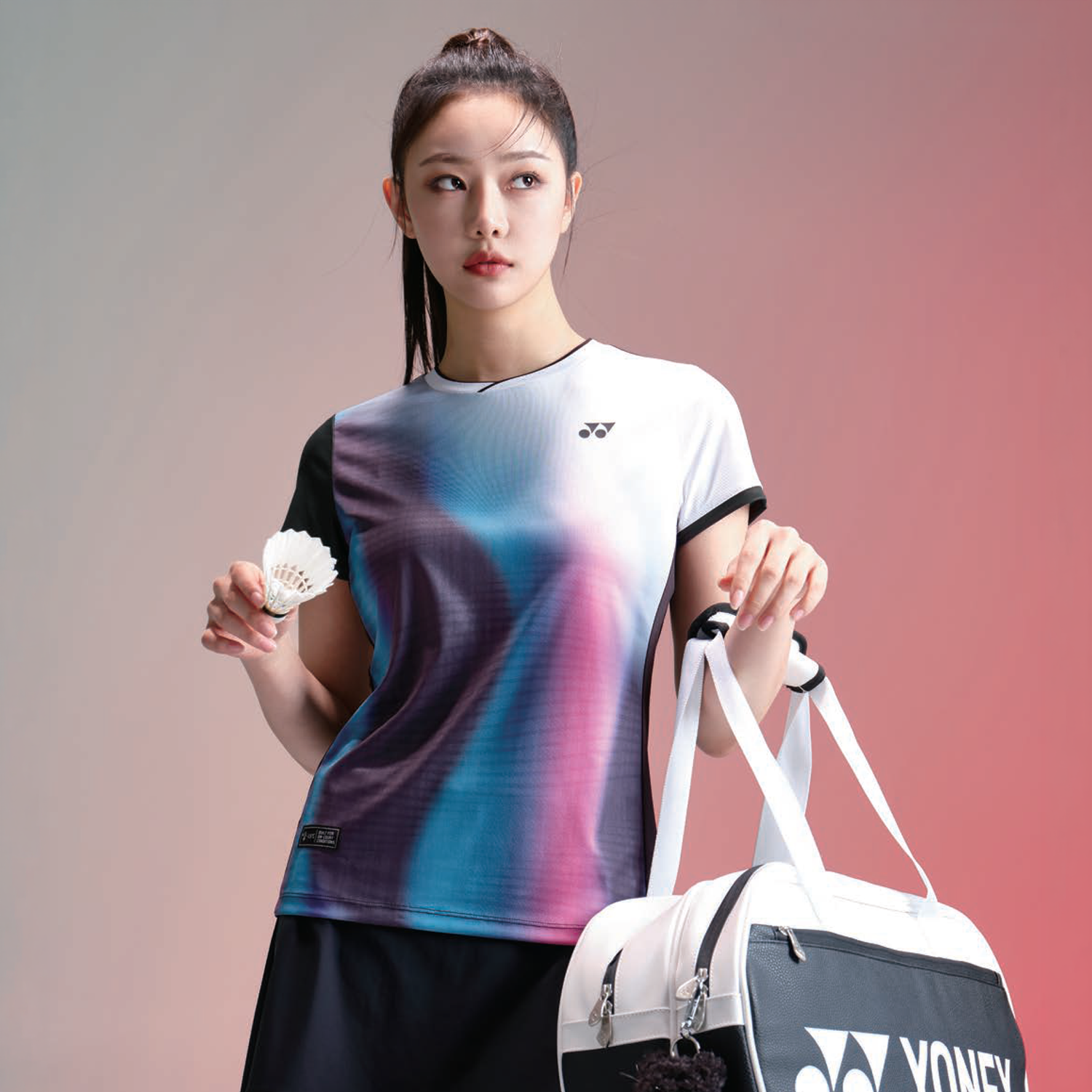 Yonex Women's T-Shirt 241TS030F (Ash Black)