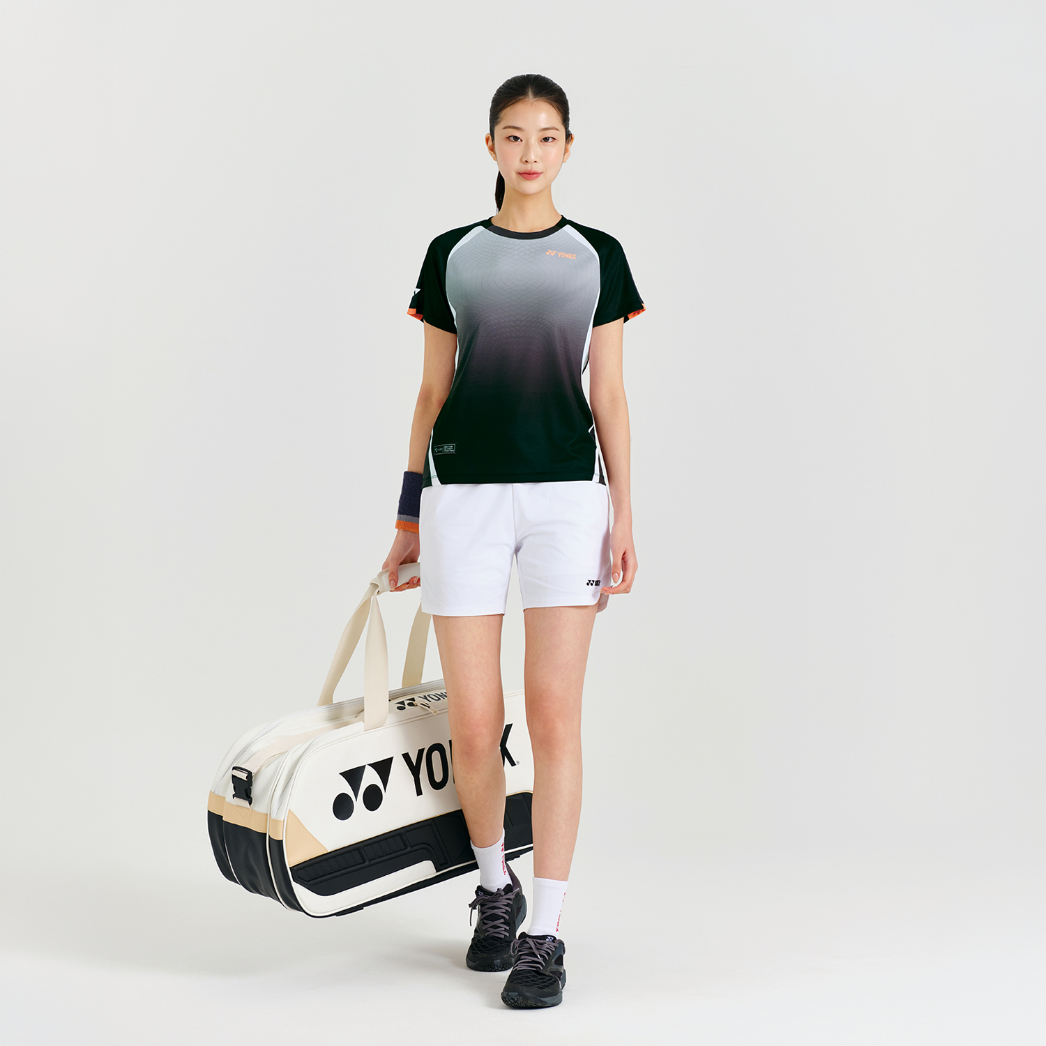 Yonex Matching T-shirts 261TS033M & 261TS034F (Black)