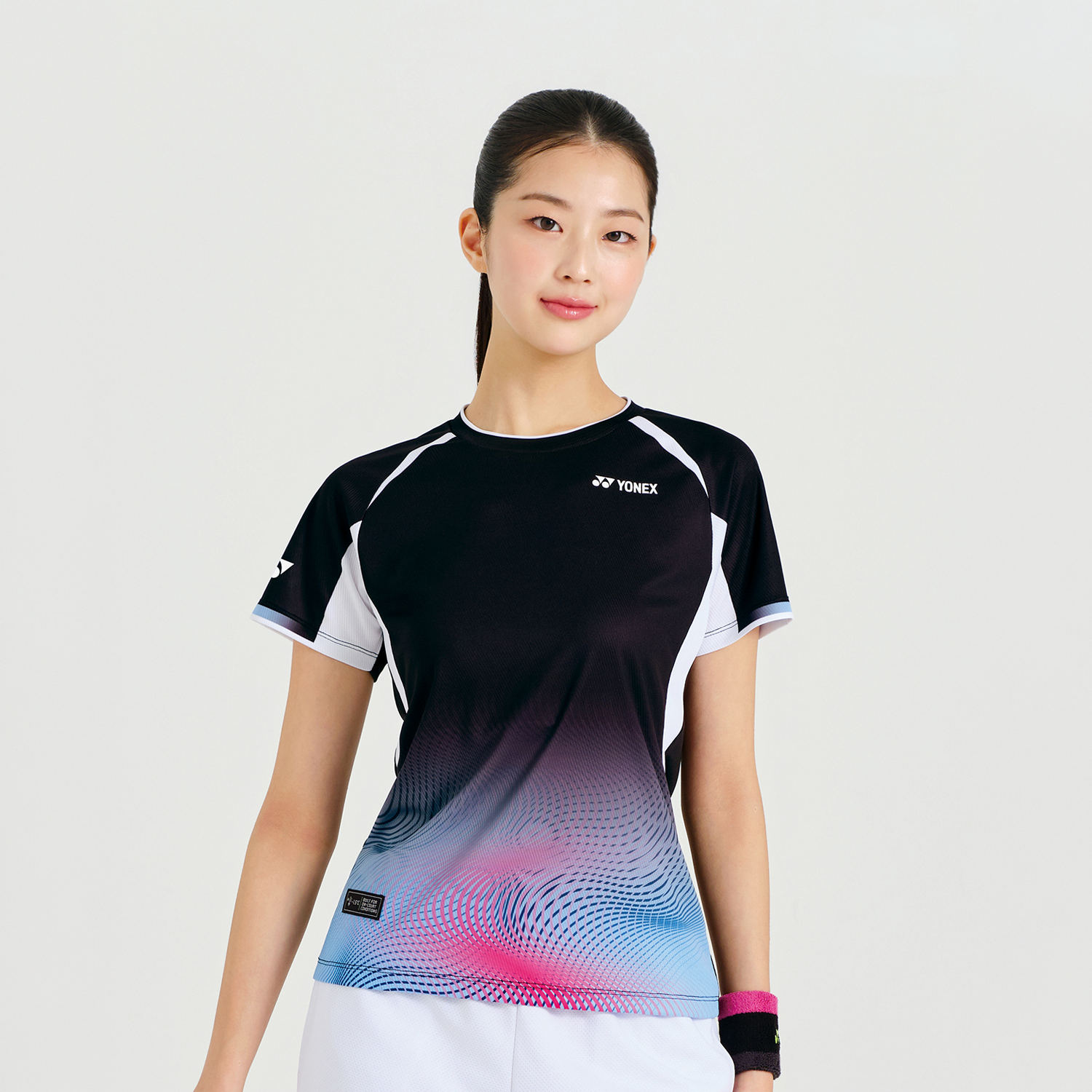 Yonex Matching T-shirts 261TS037M & 261TS038F (Black)