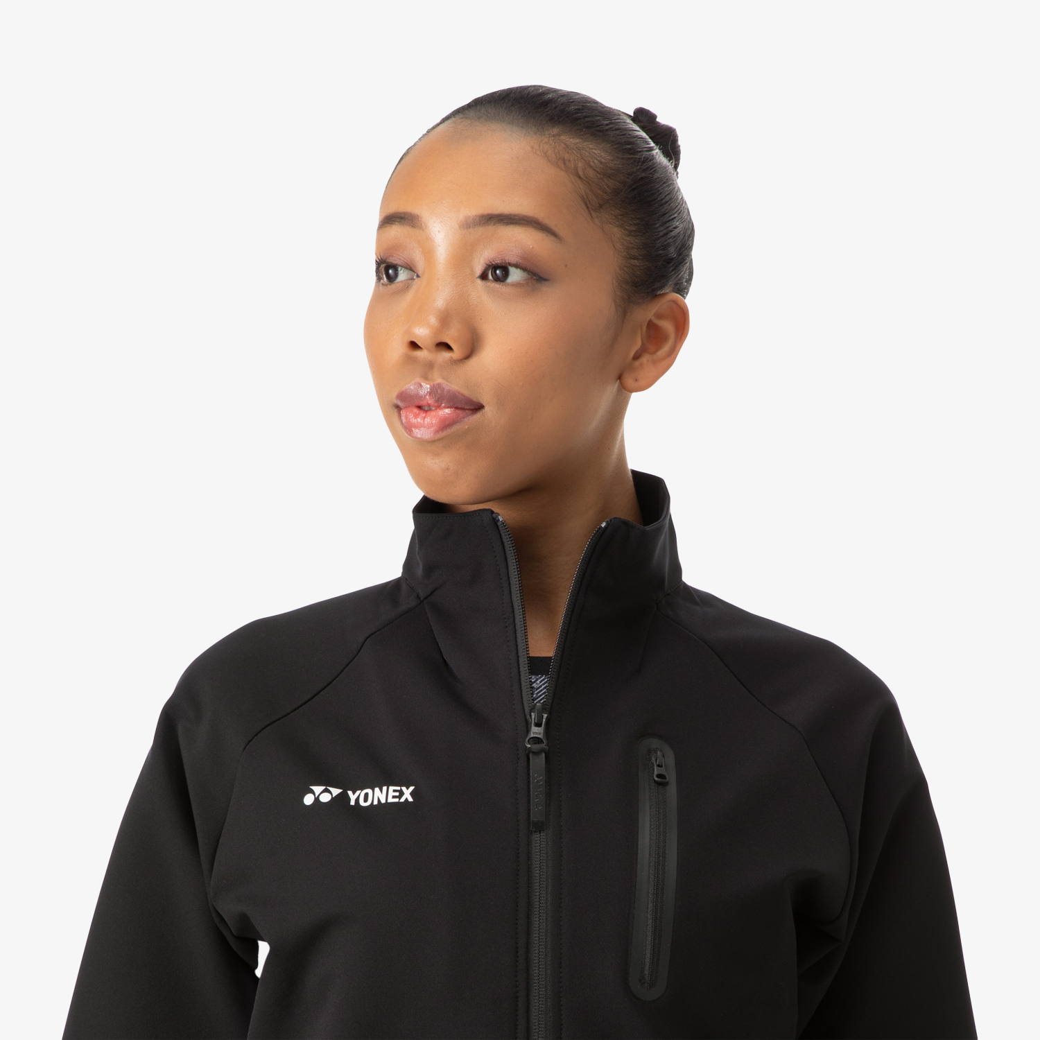 Yonex Women's Warm-Up Jacket 57083 (Black) – JoyBadminton Yonex Women's Warm-Up Jacket 57083 (Black) – JoyBadminton