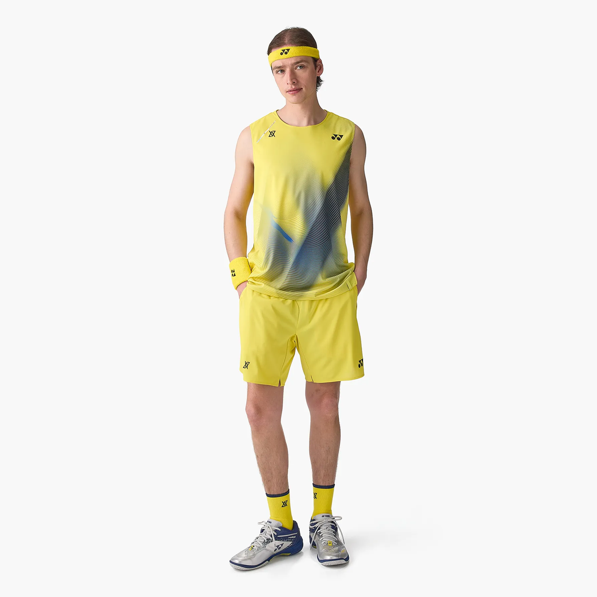 Yonex X Viktor Axelsen VA Men's Shorts 15277 (Laser Yellow)