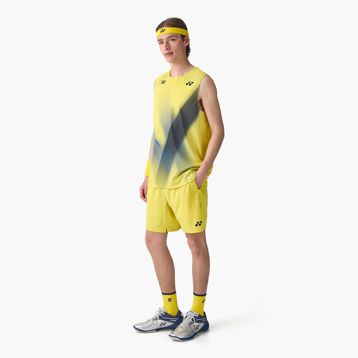 Yonex X Viktor Axelsen VA Men's Shorts 15277 (Laser Yellow)