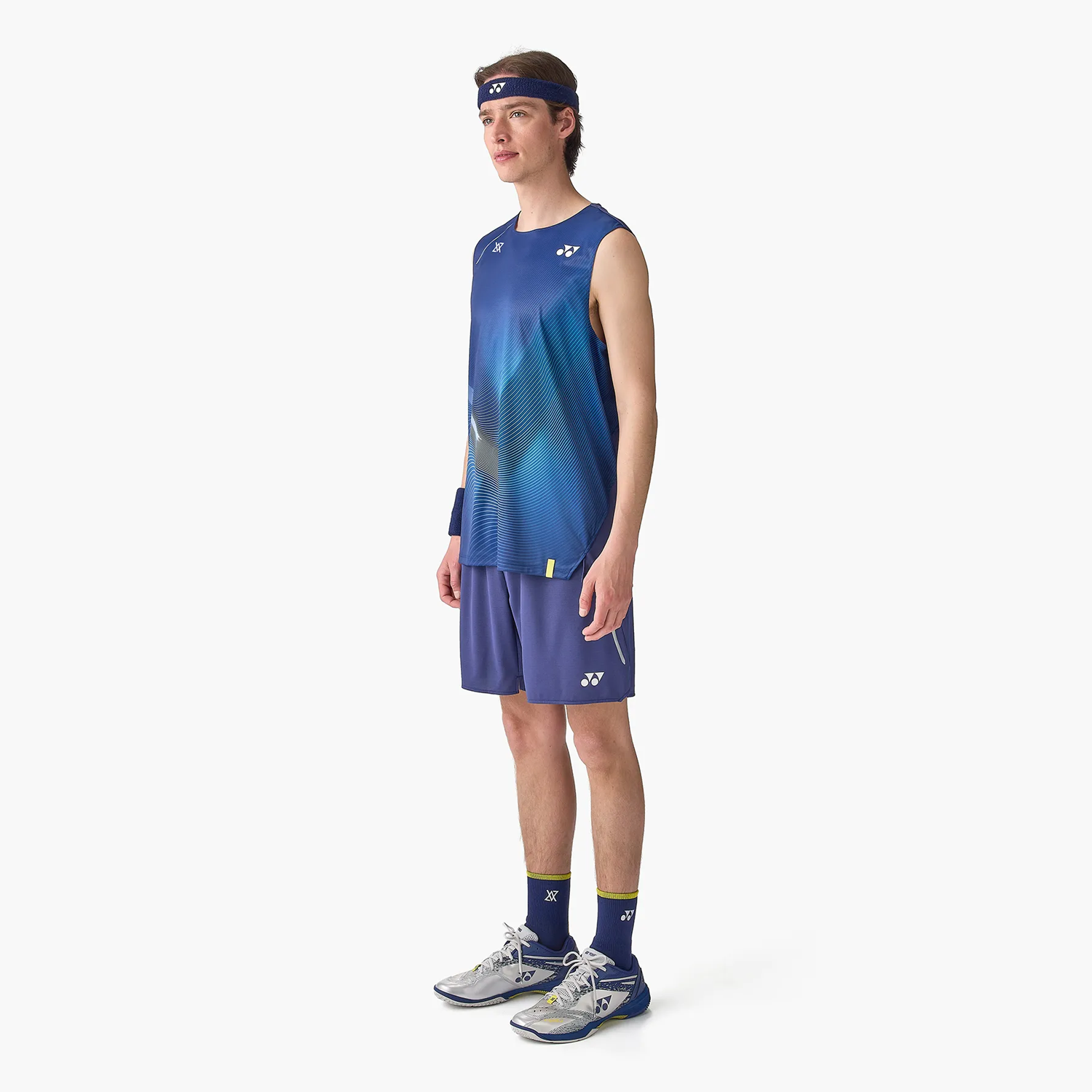Yonex X Viktor Axelsen VA Men's Sleeveless Top 10798 (Dark Blue)