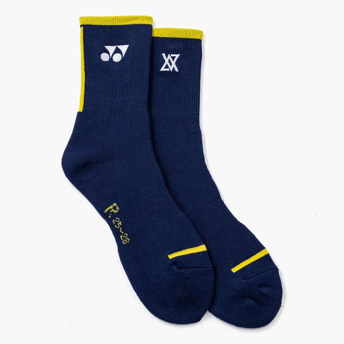 Yonex X Viktor Axelsen VA Men's XL Sport Crew Socks 19248YX (Dark Blue) L