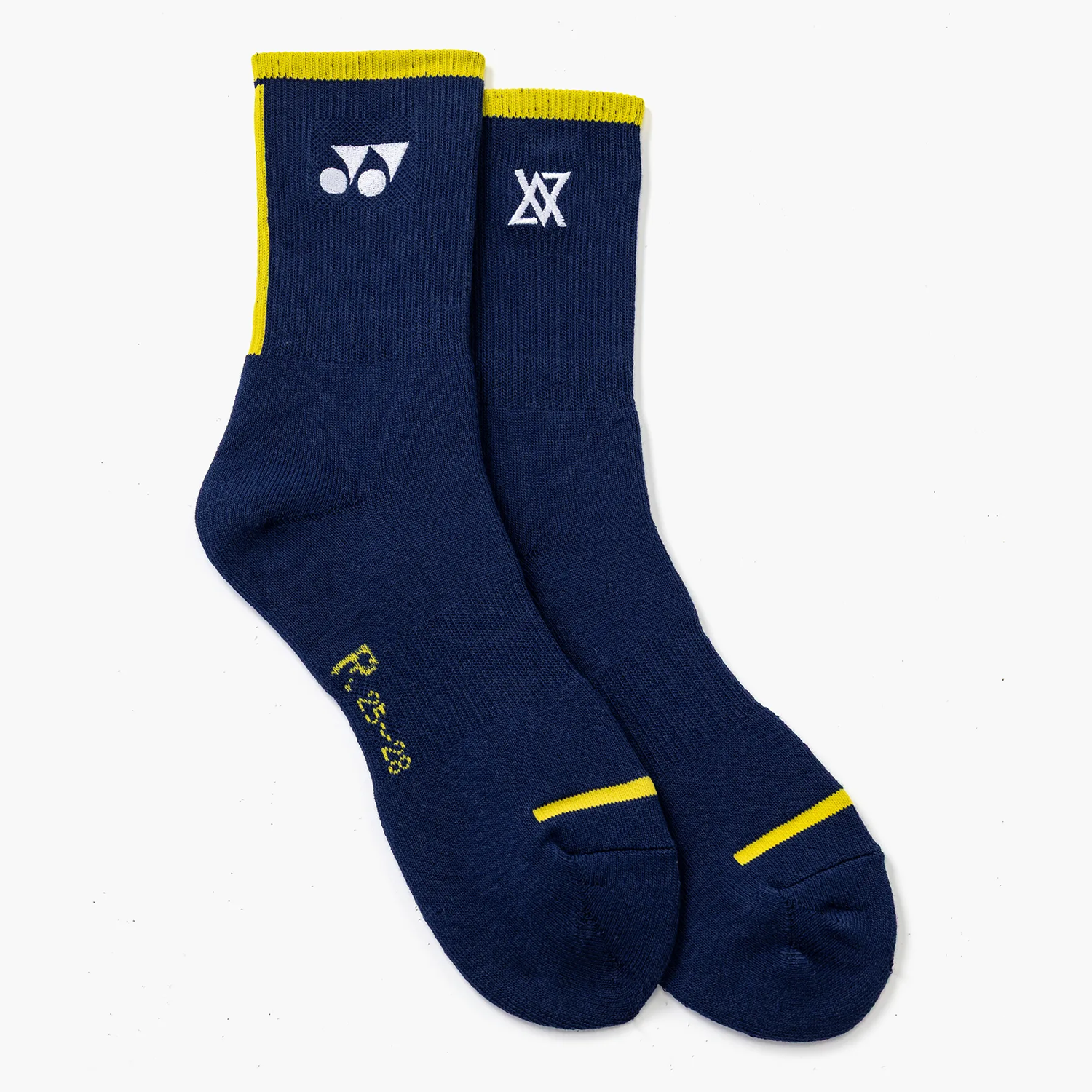 Yonex X Viktor Axelsen VA Men's Sport Crew Socks 19248YX (Dark Blue) M