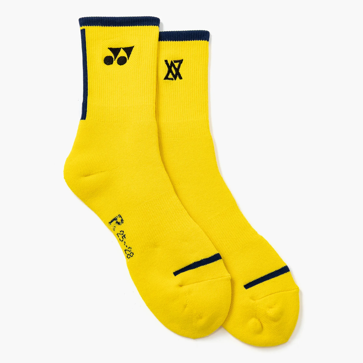 Yonex X Viktor Axelsen VA Men's Sport Crew Socks 19248YX (Laser Yellow) M