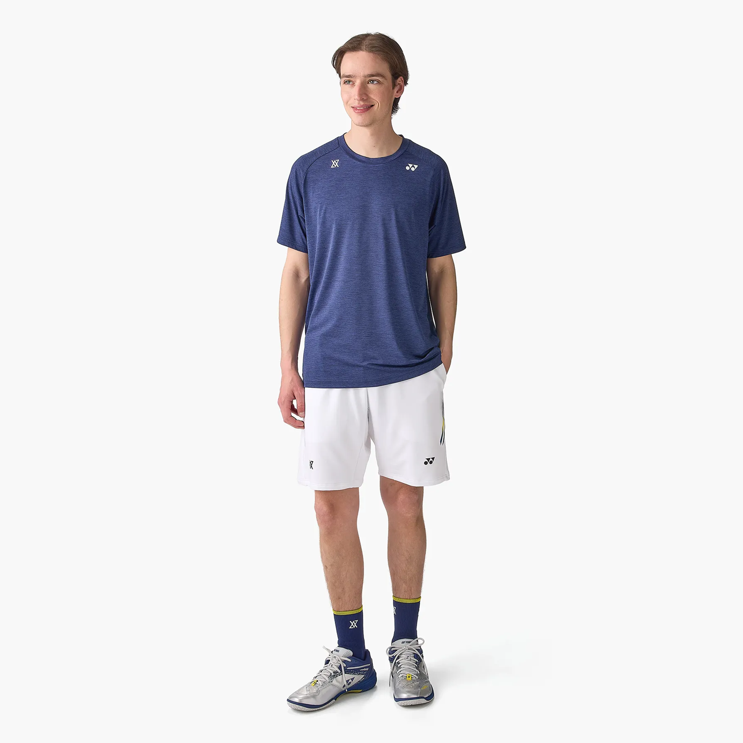 Yonex X Viktor Axelsen VA Unisex T-Shirt 16936EX (Dark Blue)