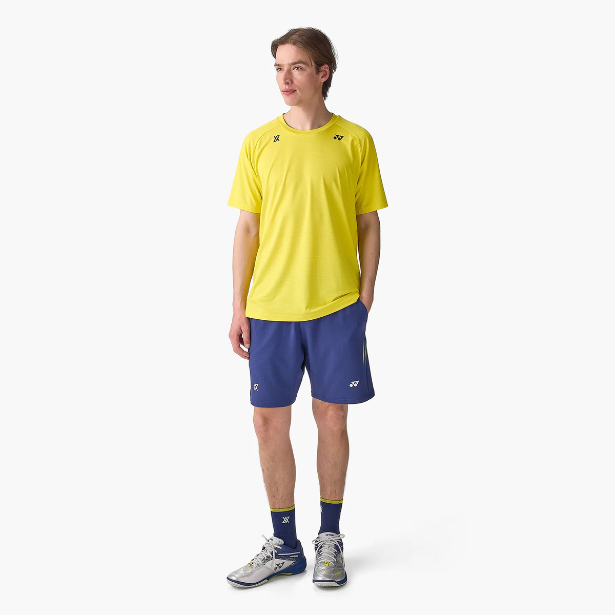 Yonex X Viktor Axelsen VA Unisex T-Shirt 16936EX (Laser Yellow)