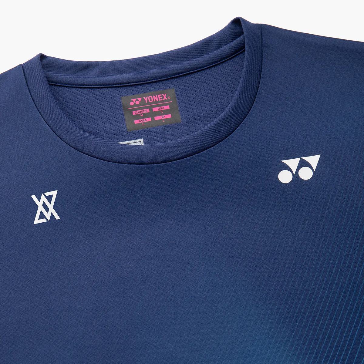 Yonex X Viktor Axelsen VA Women's Crew Neck Shirt 20970EX (Dark Blue)