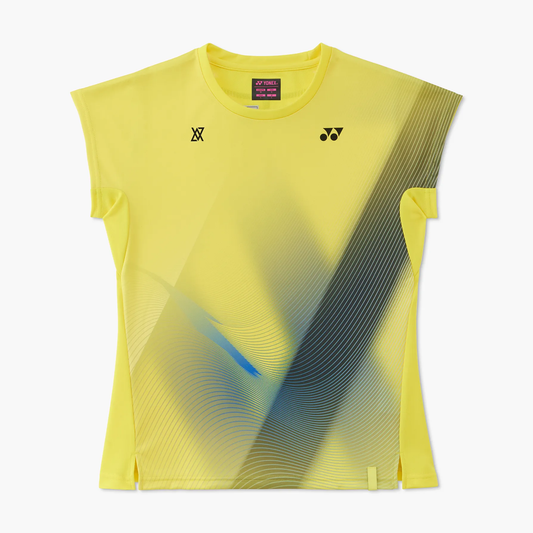 Yonex X Viktor Axelsen VA Women's Crew Neck Shirt 20970EX (Laser Yellow)