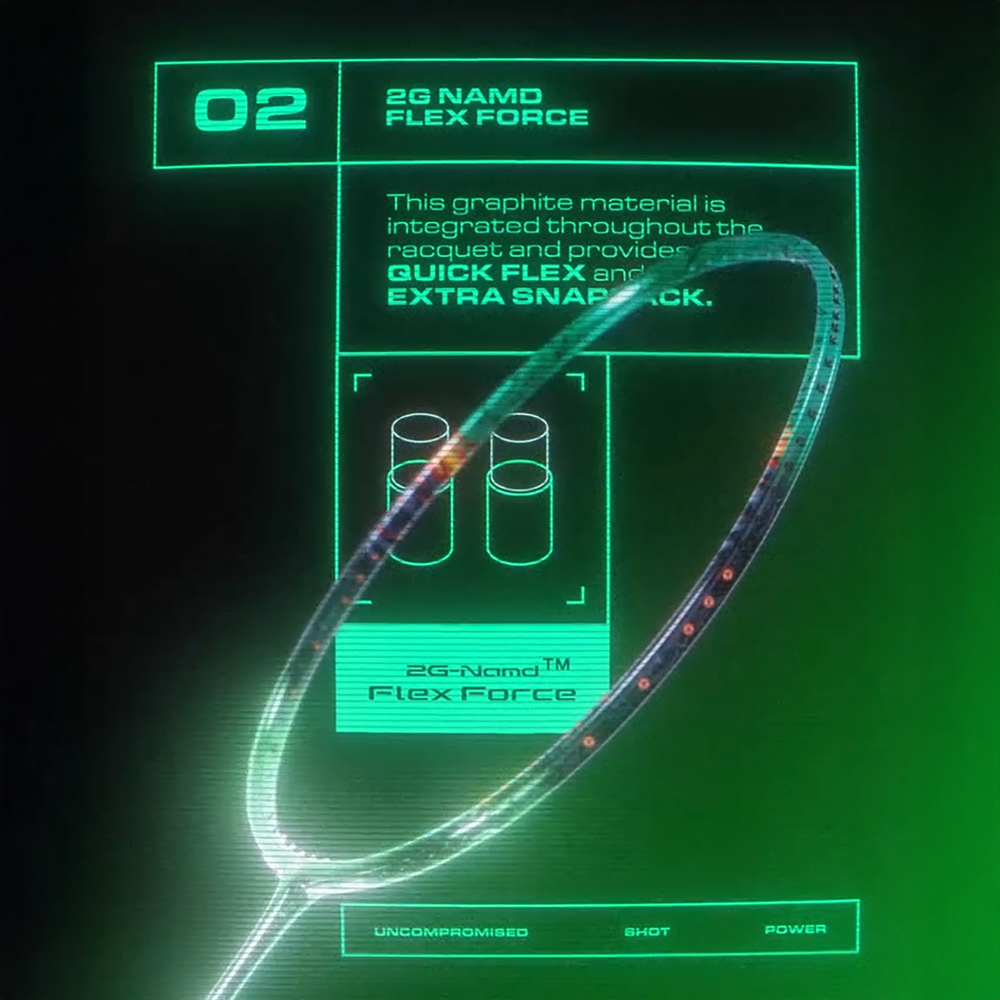 Yonex Astrox 99 Play 3rd Gen (Black/Green) 2025 2g namd flex force