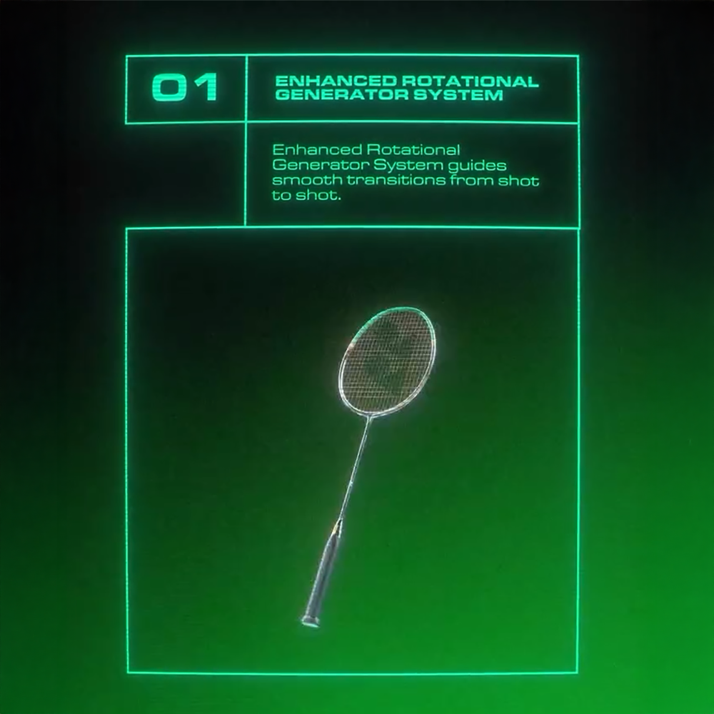 Yonex Astrox 99 Tour 3rd Gen (Black/Green) 2025 enhanced rotational generator system