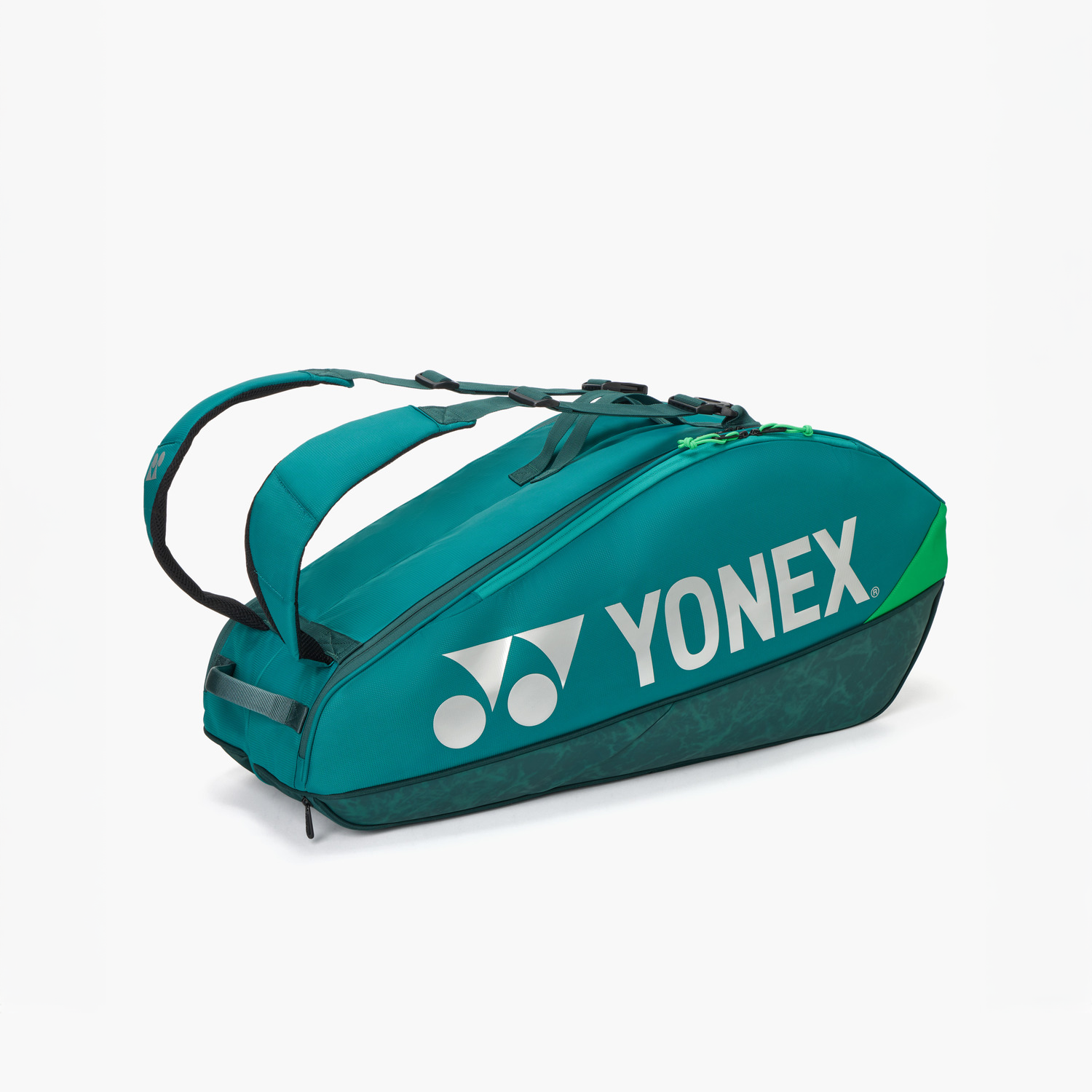 Yonex BAG92426DKG Pro 6 Pack Badminton Tennis Racket Bag_DarkGreen_front view