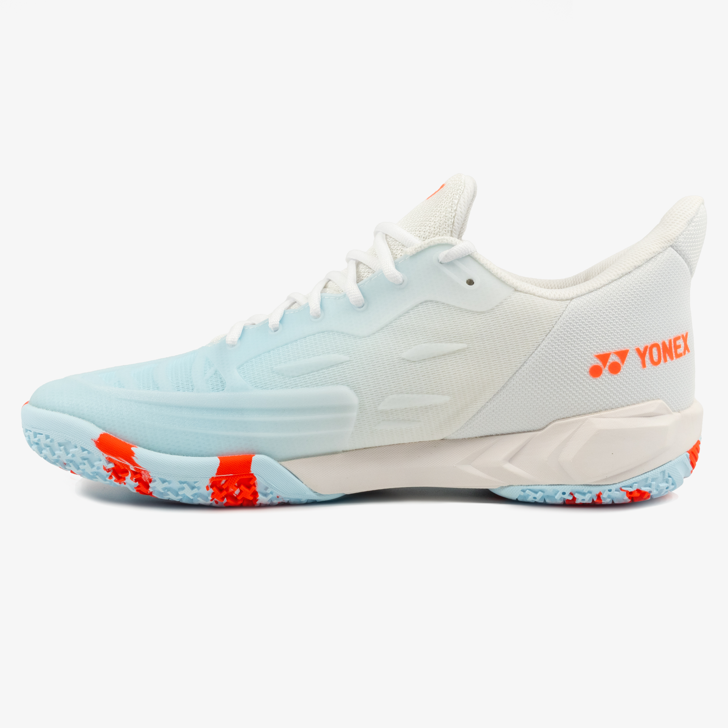 Yonex Cascade Drive 2 (White/Water Blue) Left Side View