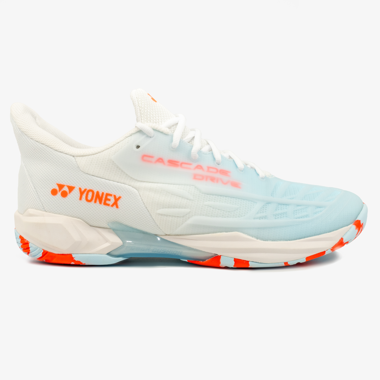 Yonex Cascade Drive 2 (White/Water Blue) Right Side View