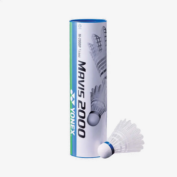 Yonex Mavis 2000 Medium Speed Nylon Shuttlecocks (White)