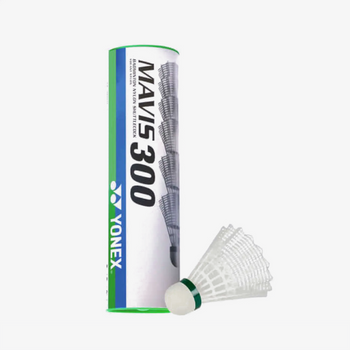Yonex Mavis 300 Slow Speed Nylon Shuttlecock (White)