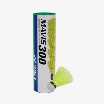 Yonex Mavis 300 Slow Speed Nylon Shuttlecock (Yellow)