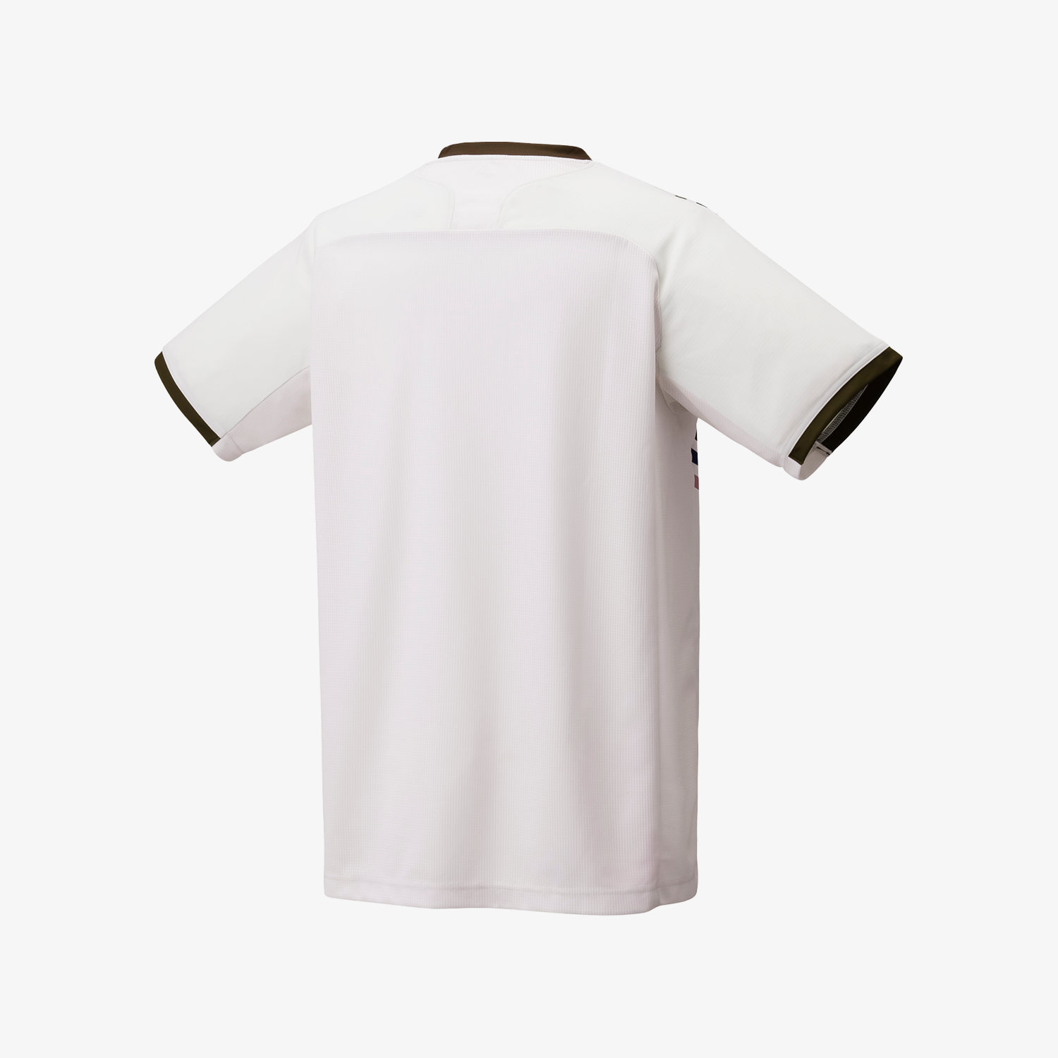 Yonex Men's Crew Neck Shirt 10639NA (Natural) BACK VIEW