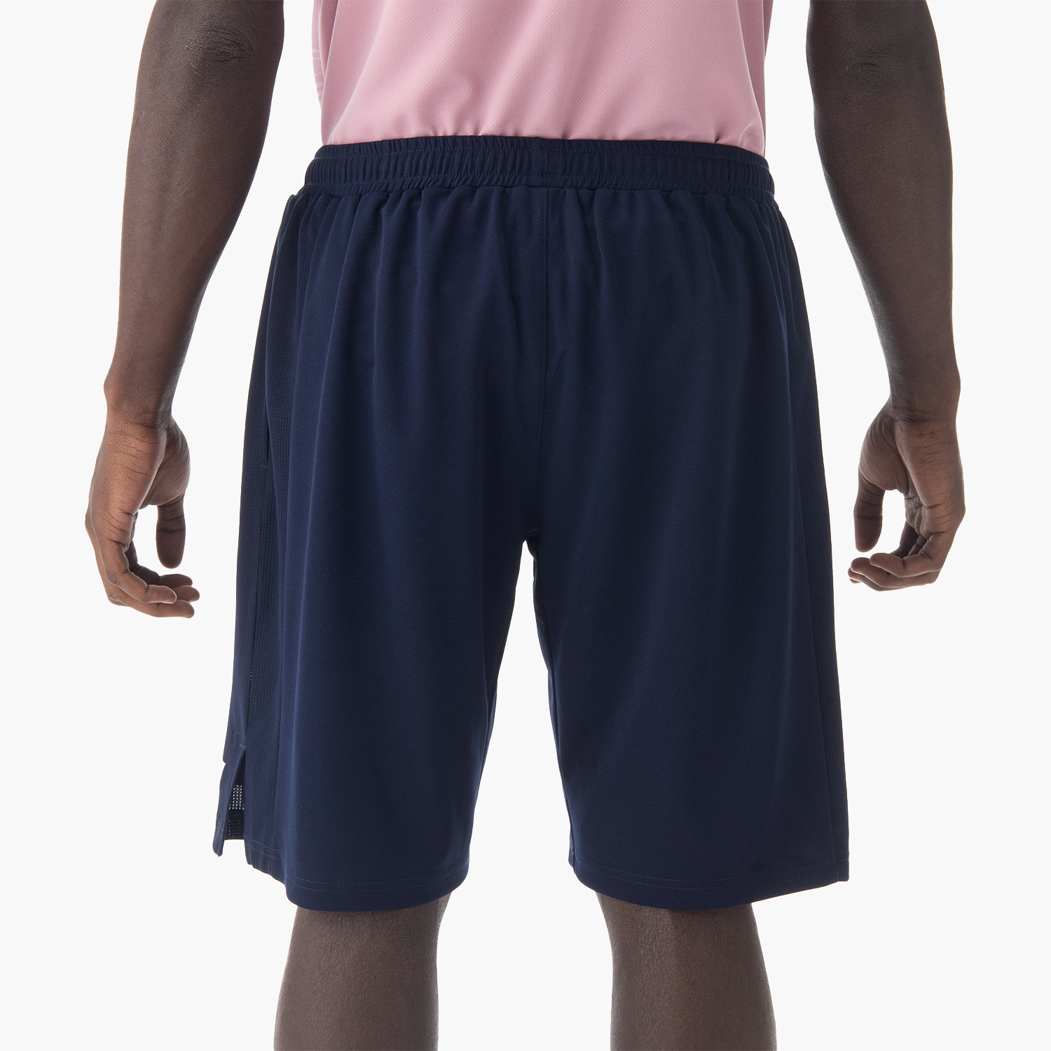Yonex Men's Shorts YM0051DKN (Dark Navy) behind view