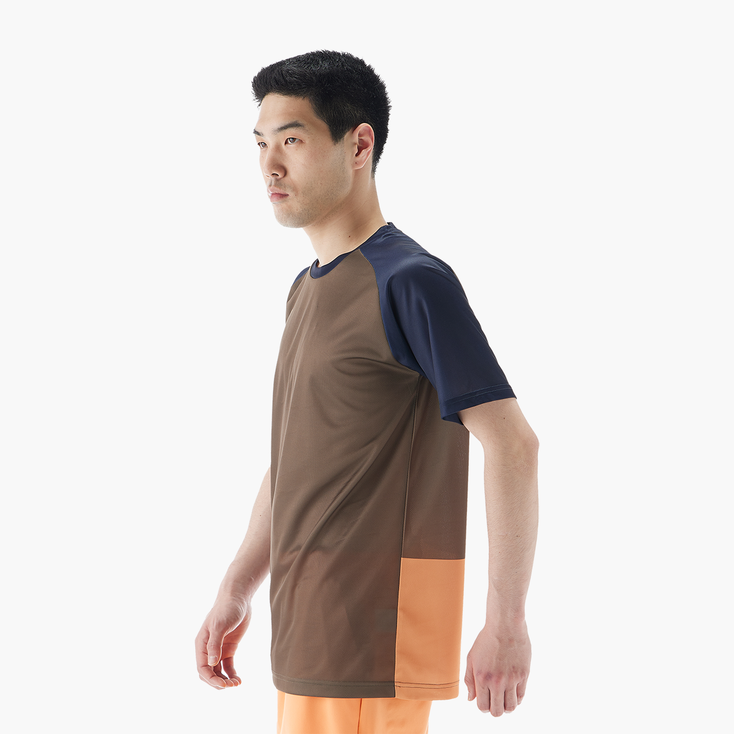 Yonex Men's T-Shirt 16745OBR (Oil Brown) left view