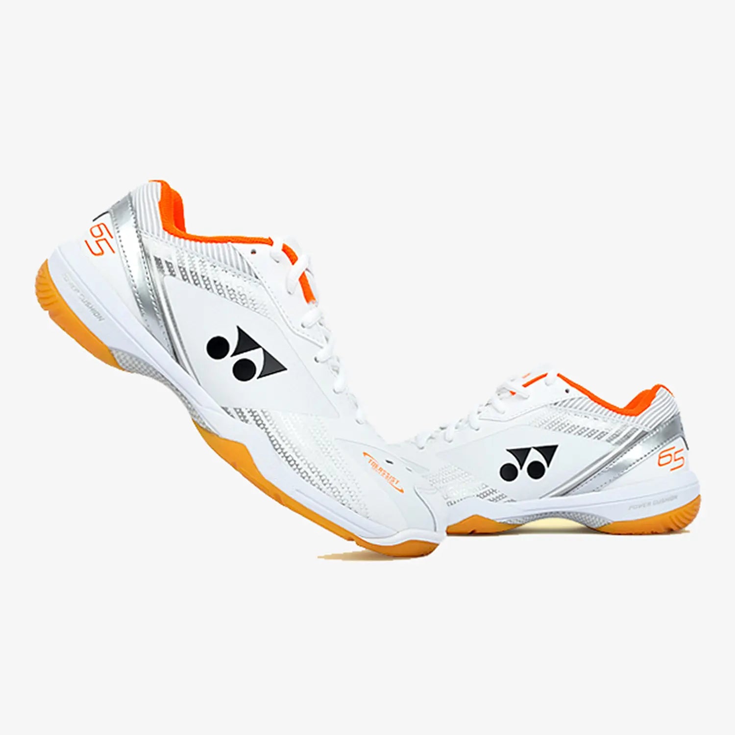 Yonex Power Cushion 65 Z3 Wide (White/Orange) - JoyBadminton Yonex Power Cushion 65 Z3 Wide (White/Orange) - JoyBadminton