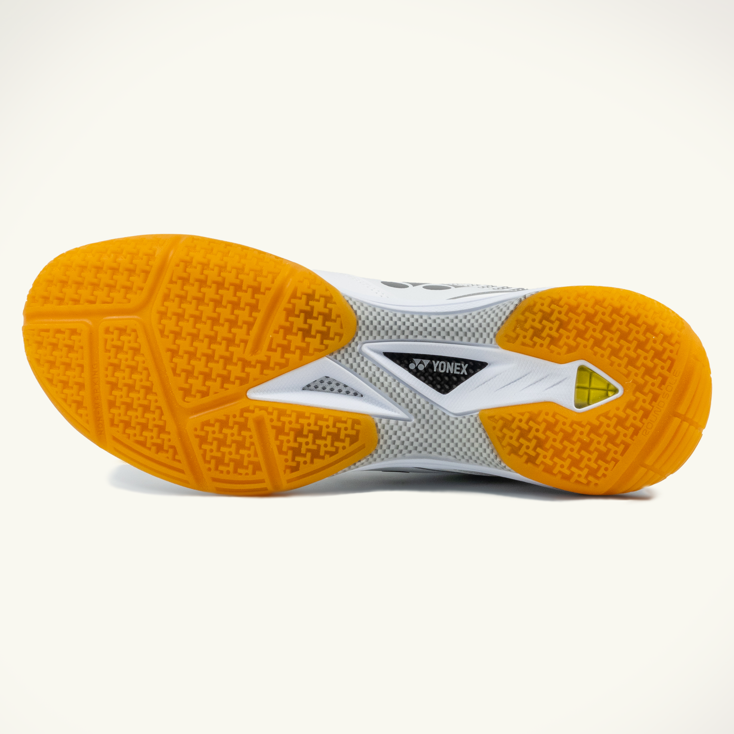 Yonex Power Cushion 65 Z3 Women's Limited Edition Court Shoes (Pure White) Bottom Sole View