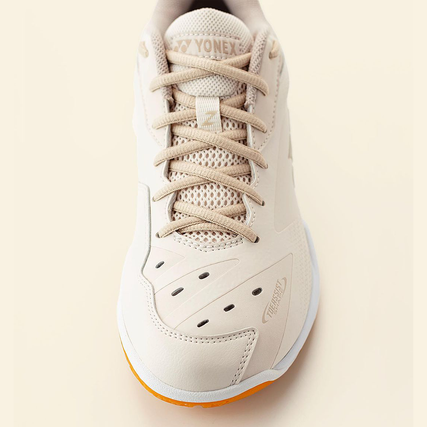 Yonex Power Cushion 65 Z C90 Wide Unisex Limited Edition (Natural) Front View