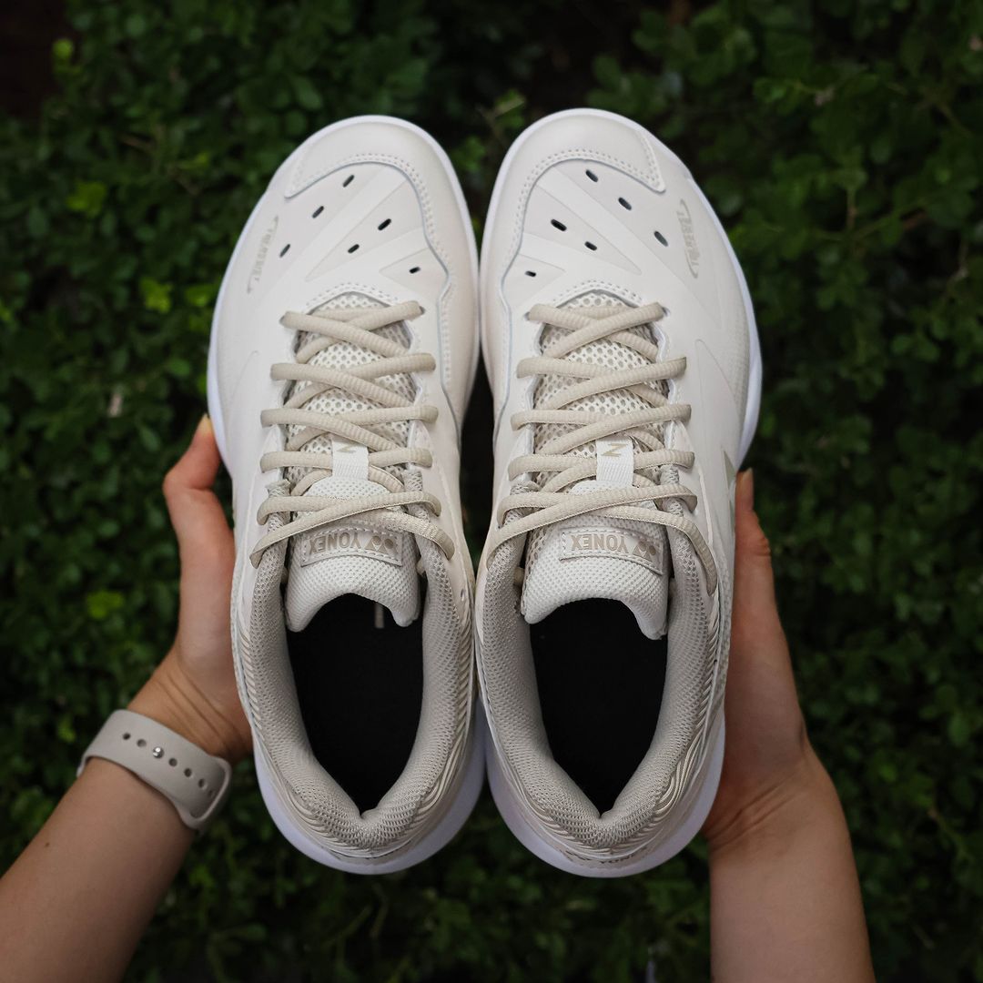 Yonex Power Cushion 65 Z C90 Women's Limited Edition (Natural) Shoe On Hand Upper View