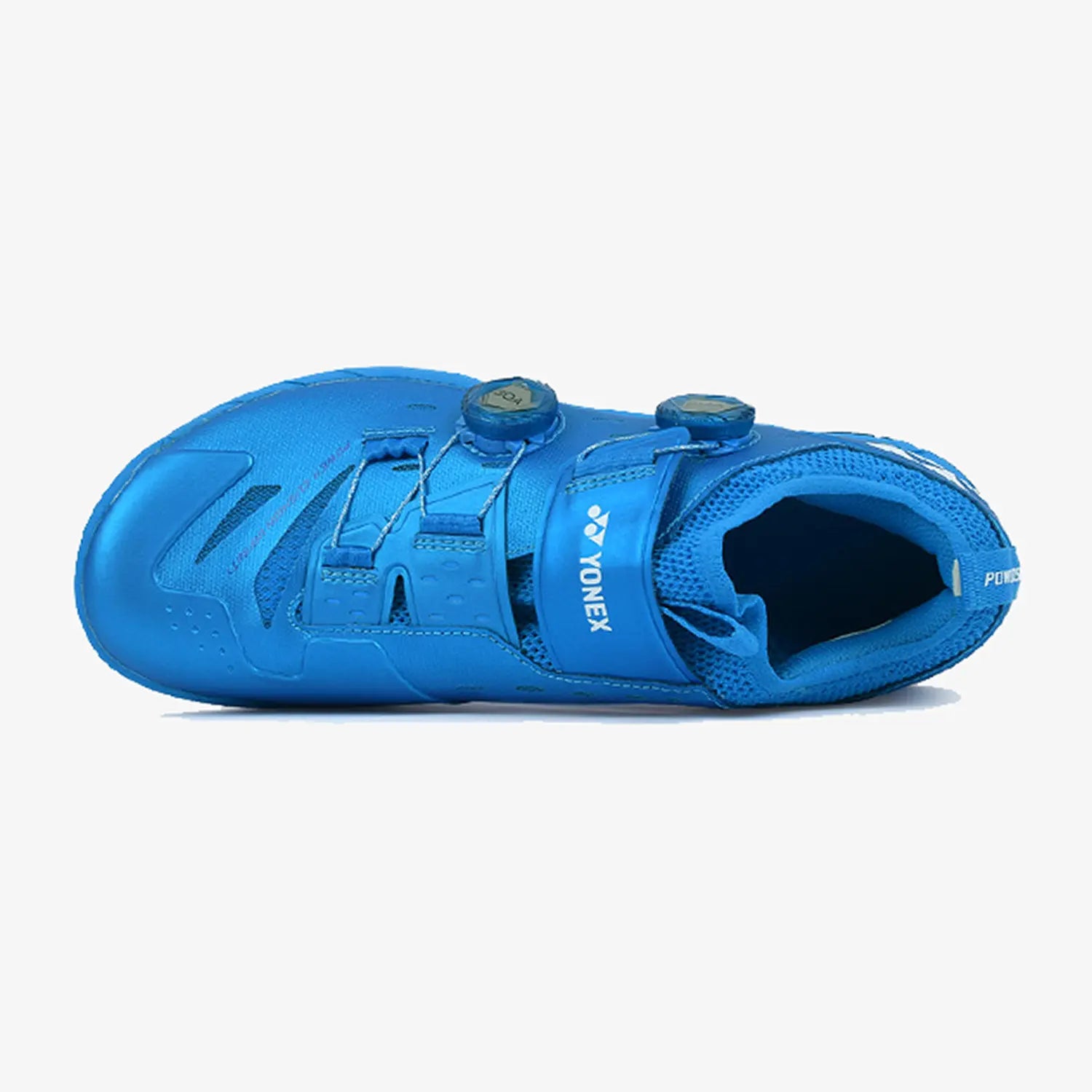 Yonex Power Cushion Infinity 2 Unisex Court Shoe (Metallic Blue) Top Side View