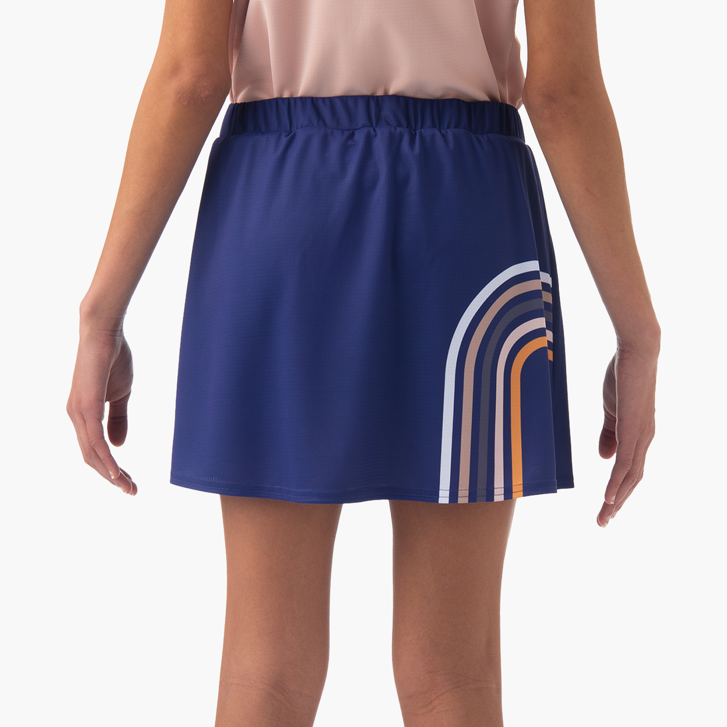 Yonex Women's Skirt With Inner Shorts 26156BLB (Blueberry) BEHIND VIEW