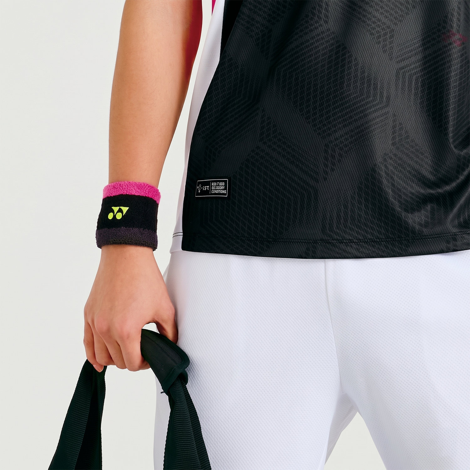 Yonex Wrist Band 269BN002U (Black) (Pack of 2)