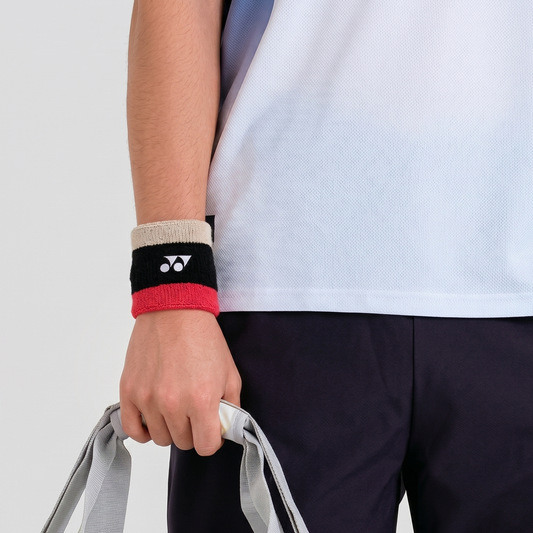 Yonex Wrist Band 269BN002U (Stone Charcoal) (Pack of 2)