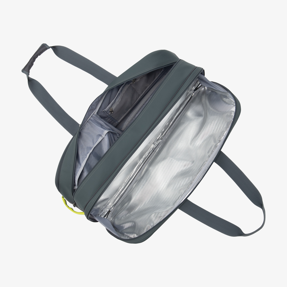 Yonex x Viktor Axelsen BAG2541V Expert Tournament Badminton Tennis Bag (Steel Gray) open view