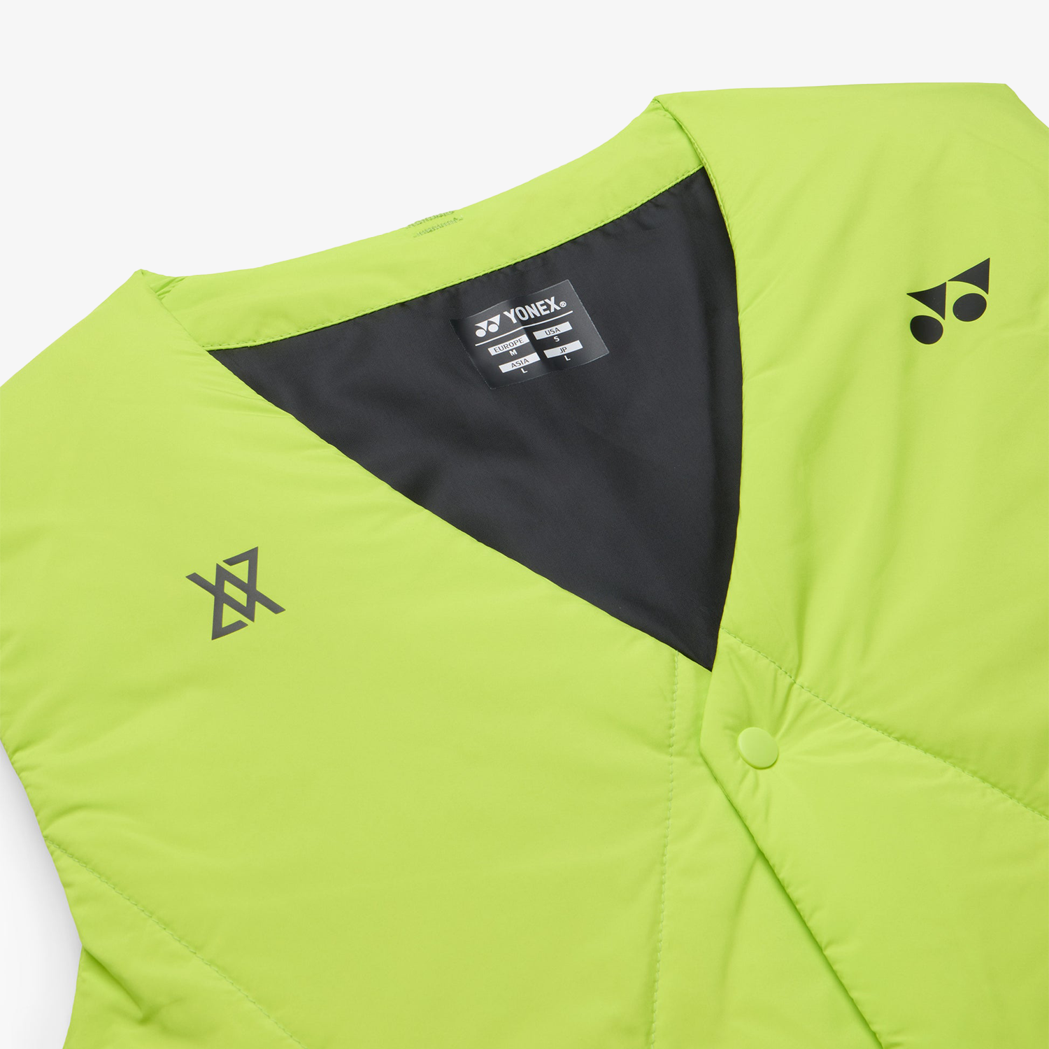 Yonex x Viktor Axelsen Unisex Padded Vest 90098FRL (Fresh Lime)