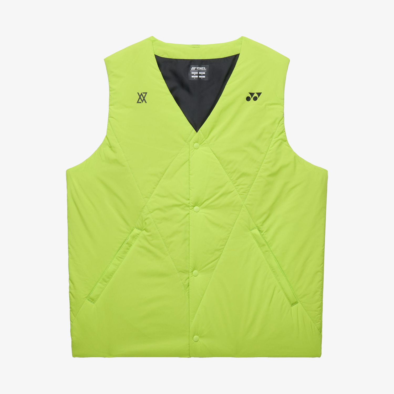 Yonex x Viktor Axelsen Unisex Padded Vest 90098FRL (Fresh Lime)