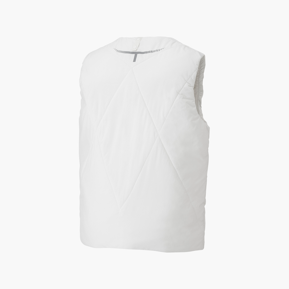 Yonex x Viktor Axelsen Unisex Padded Vest 90098W (White)