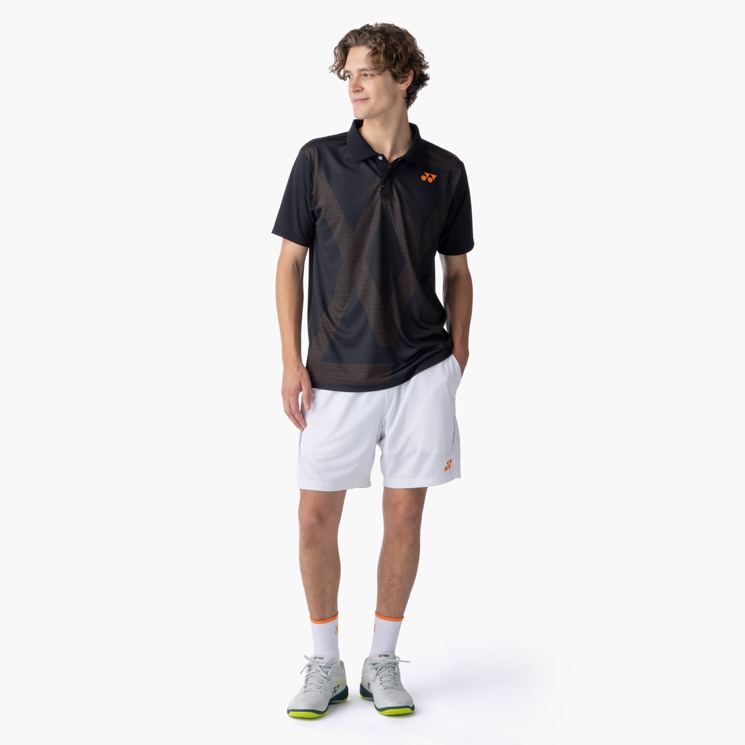 Yonex x Viktor Axelsen Unisex Polo Shirt 10688BK (Black)