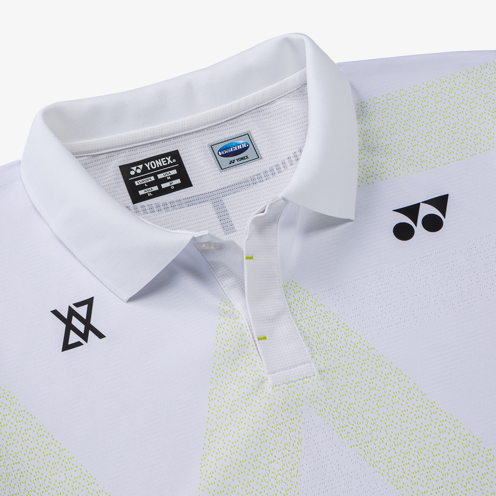 Yonex x Viktor Axelsen Unisex Polo Shirt 10688W (White)